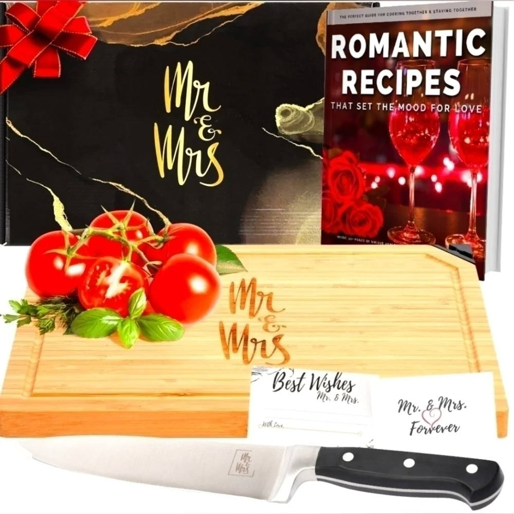 - Mr. & Mrs PERSONALIZED Cutting Board
